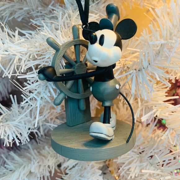 Disney Store Sketchbook Steamboat Willie Ornament Figurine - Rare - Picture 3 of 8